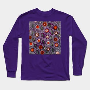 Wallflower Wallpaper Carmine Bulbs Long Sleeve T-Shirt